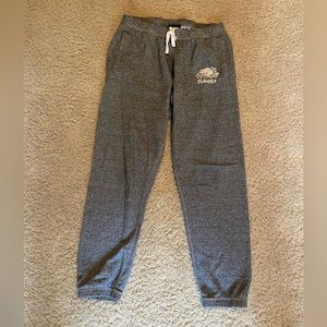 Roots gray size medium sweat pants